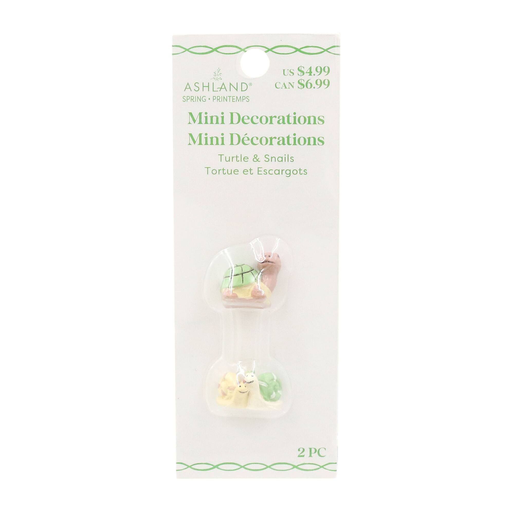 Mini Turtle & Snails by Ashland®